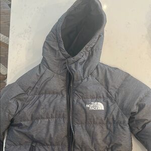 The North Face Charcoal Hooded Jacket